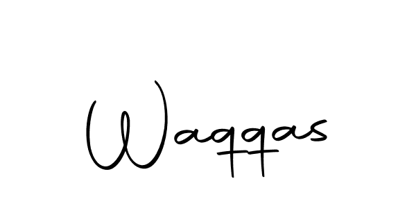 Waqqas stylish signature style. Best Handwritten Sign (Autography-DOLnW) for my name. Handwritten Signature Collection Ideas for my name Waqqas. Waqqas signature style 10 images and pictures png