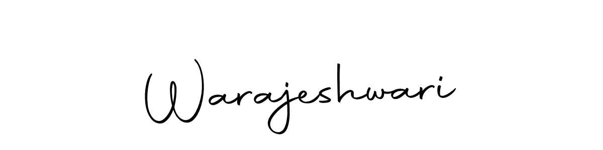 Design your own signature with our free online signature maker. With this signature software, you can create a handwritten (Autography-DOLnW) signature for name Warajeshwari. Warajeshwari signature style 10 images and pictures png