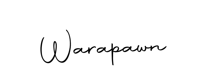 You should practise on your own different ways (Autography-DOLnW) to write your name (Warapawn) in signature. don't let someone else do it for you. Warapawn signature style 10 images and pictures png