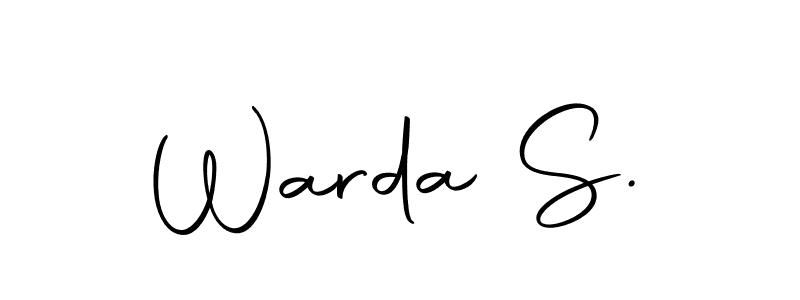 Check out images of Autograph of Warda S. name. Actor Warda S. Signature Style. Autography-DOLnW is a professional sign style online. Warda S. signature style 10 images and pictures png