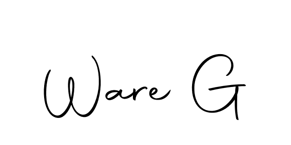 Similarly Autography-DOLnW is the best handwritten signature design. Signature creator online .You can use it as an online autograph creator for name Ware G. Ware G signature style 10 images and pictures png