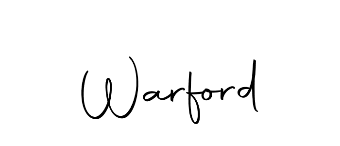 How to make Warford signature? Autography-DOLnW is a professional autograph style. Create handwritten signature for Warford name. Warford signature style 10 images and pictures png