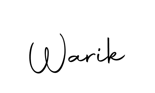 Similarly Autography-DOLnW is the best handwritten signature design. Signature creator online .You can use it as an online autograph creator for name Warik. Warik signature style 10 images and pictures png