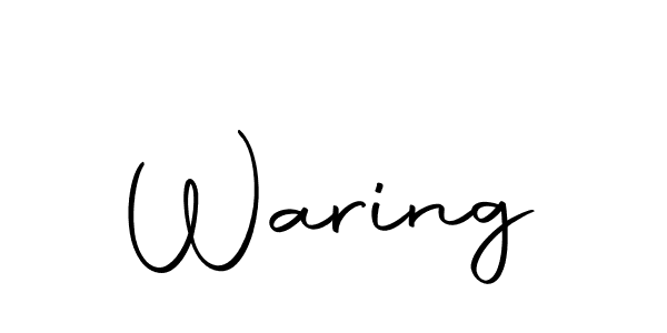 Make a short Waring signature style. Manage your documents anywhere anytime using Autography-DOLnW. Create and add eSignatures, submit forms, share and send files easily. Waring signature style 10 images and pictures png