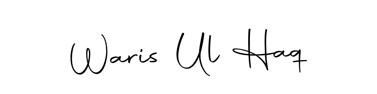 Autography-DOLnW is a professional signature style that is perfect for those who want to add a touch of class to their signature. It is also a great choice for those who want to make their signature more unique. Get Waris Ul Haq name to fancy signature for free. Waris Ul Haq signature style 10 images and pictures png