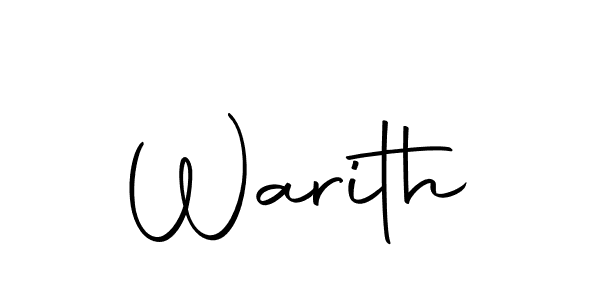 Warith stylish signature style. Best Handwritten Sign (Autography-DOLnW) for my name. Handwritten Signature Collection Ideas for my name Warith. Warith signature style 10 images and pictures png