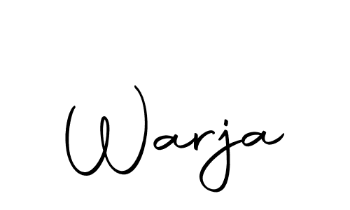 Make a beautiful signature design for name Warja. Use this online signature maker to create a handwritten signature for free. Warja signature style 10 images and pictures png