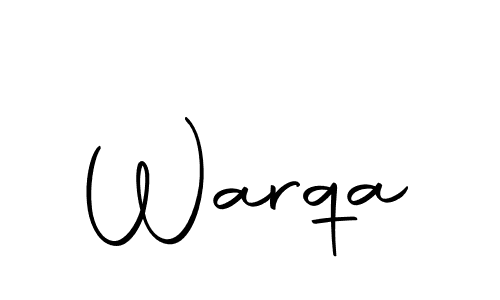 Warqa stylish signature style. Best Handwritten Sign (Autography-DOLnW) for my name. Handwritten Signature Collection Ideas for my name Warqa. Warqa signature style 10 images and pictures png