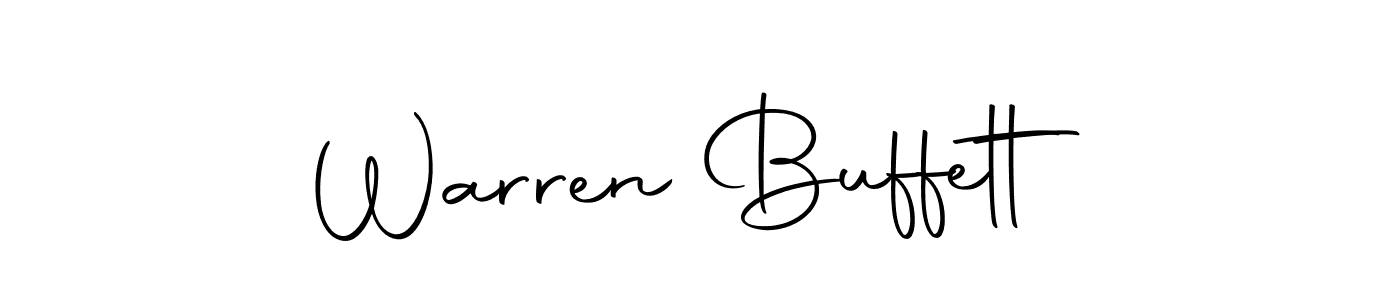 How to make Warren Buffett signature? Autography-DOLnW is a professional autograph style. Create handwritten signature for Warren Buffett name. Warren Buffett signature style 10 images and pictures png