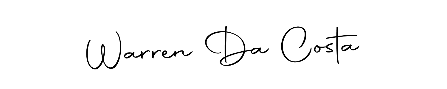 The best way (Autography-DOLnW) to make a short signature is to pick only two or three words in your name. The name Warren Da Costa include a total of six letters. For converting this name. Warren Da Costa signature style 10 images and pictures png