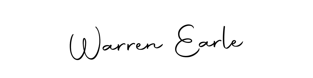 Warren Earle stylish signature style. Best Handwritten Sign (Autography-DOLnW) for my name. Handwritten Signature Collection Ideas for my name Warren Earle. Warren Earle signature style 10 images and pictures png
