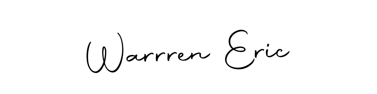 Make a beautiful signature design for name Warrren Eric. With this signature (Autography-DOLnW) style, you can create a handwritten signature for free. Warrren Eric signature style 10 images and pictures png