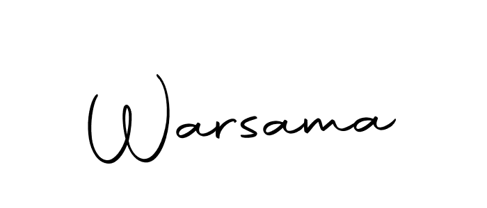 Warsama stylish signature style. Best Handwritten Sign (Autography-DOLnW) for my name. Handwritten Signature Collection Ideas for my name Warsama. Warsama signature style 10 images and pictures png