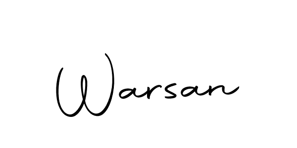 How to make Warsan name signature. Use Autography-DOLnW style for creating short signs online. This is the latest handwritten sign. Warsan signature style 10 images and pictures png
