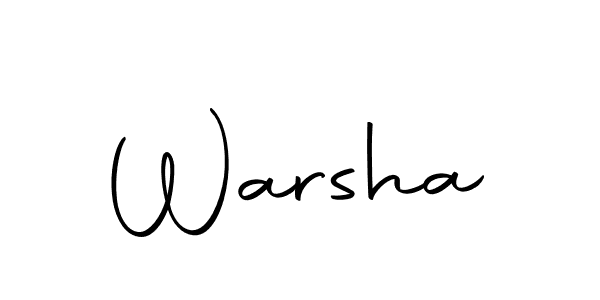 The best way (Autography-DOLnW) to make a short signature is to pick only two or three words in your name. The name Warsha include a total of six letters. For converting this name. Warsha signature style 10 images and pictures png