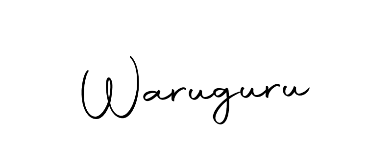 It looks lik you need a new signature style for name Waruguru. Design unique handwritten (Autography-DOLnW) signature with our free signature maker in just a few clicks. Waruguru signature style 10 images and pictures png