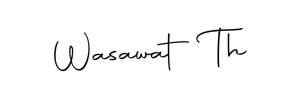 Autography-DOLnW is a professional signature style that is perfect for those who want to add a touch of class to their signature. It is also a great choice for those who want to make their signature more unique. Get Wasawat Th name to fancy signature for free. Wasawat Th signature style 10 images and pictures png