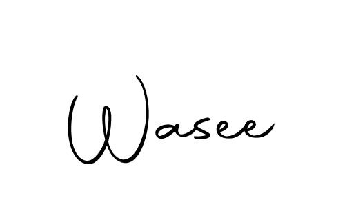 Make a beautiful signature design for name Wasee. With this signature (Autography-DOLnW) style, you can create a handwritten signature for free. Wasee signature style 10 images and pictures png