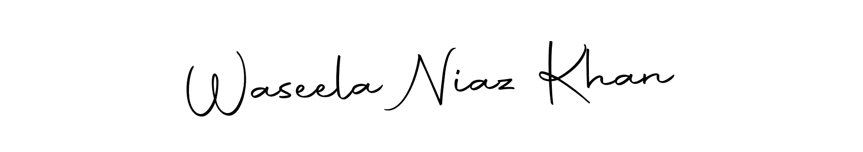 It looks lik you need a new signature style for name Waseela Niaz Khan. Design unique handwritten (Autography-DOLnW) signature with our free signature maker in just a few clicks. Waseela Niaz Khan signature style 10 images and pictures png