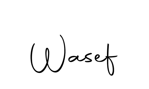 Make a beautiful signature design for name Wasef. Use this online signature maker to create a handwritten signature for free. Wasef signature style 10 images and pictures png