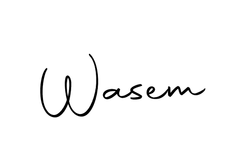 Also we have Wasem name is the best signature style. Create professional handwritten signature collection using Autography-DOLnW autograph style. Wasem signature style 10 images and pictures png