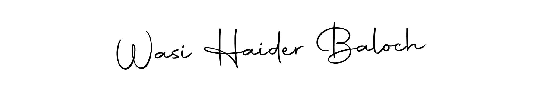 You should practise on your own different ways (Autography-DOLnW) to write your name (Wasi Haider Baloch) in signature. don't let someone else do it for you. Wasi Haider Baloch signature style 10 images and pictures png