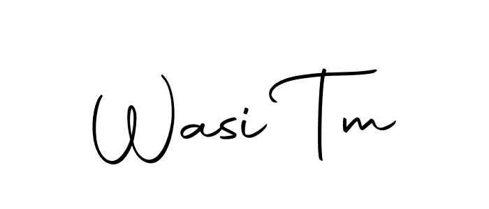 How to Draw Wasi Tm signature style? Autography-DOLnW is a latest design signature styles for name Wasi Tm. Wasi Tm signature style 10 images and pictures png