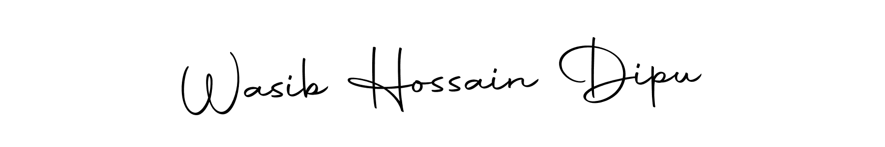 Also You can easily find your signature by using the search form. We will create Wasib Hossain Dipu name handwritten signature images for you free of cost using Autography-DOLnW sign style. Wasib Hossain Dipu signature style 10 images and pictures png