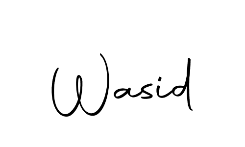 Make a beautiful signature design for name Wasid. With this signature (Autography-DOLnW) style, you can create a handwritten signature for free. Wasid signature style 10 images and pictures png