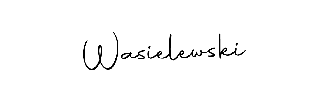 How to make Wasielewski name signature. Use Autography-DOLnW style for creating short signs online. This is the latest handwritten sign. Wasielewski signature style 10 images and pictures png