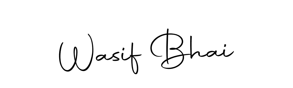 How to make Wasif Bhai signature? Autography-DOLnW is a professional autograph style. Create handwritten signature for Wasif Bhai name. Wasif Bhai signature style 10 images and pictures png
