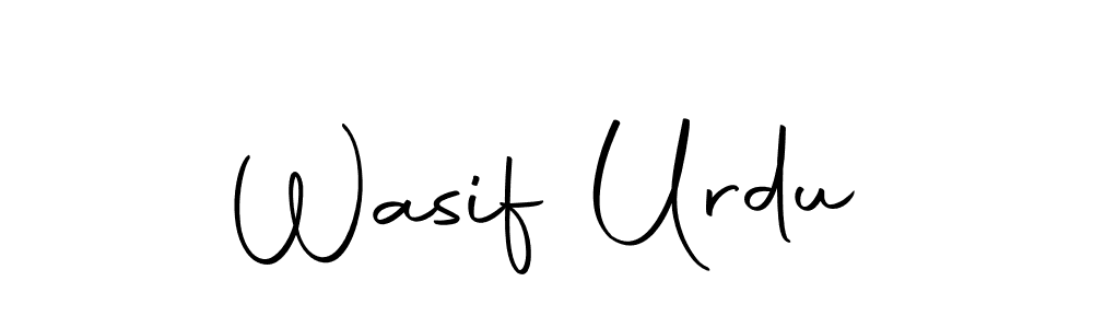 Make a beautiful signature design for name Wasif Urdu. Use this online signature maker to create a handwritten signature for free. Wasif Urdu signature style 10 images and pictures png