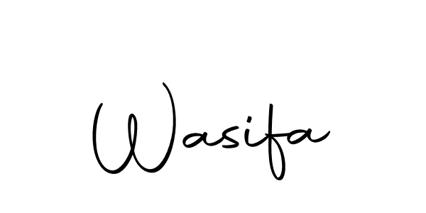 if you are searching for the best signature style for your name Wasifa. so please give up your signature search. here we have designed multiple signature styles  using Autography-DOLnW. Wasifa signature style 10 images and pictures png