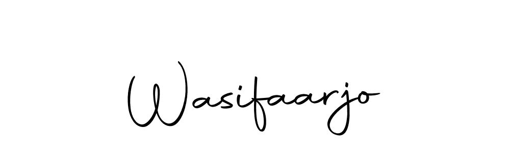 Wasifaarjo stylish signature style. Best Handwritten Sign (Autography-DOLnW) for my name. Handwritten Signature Collection Ideas for my name Wasifaarjo. Wasifaarjo signature style 10 images and pictures png