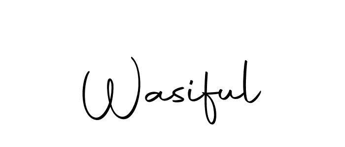 Also we have Wasiful name is the best signature style. Create professional handwritten signature collection using Autography-DOLnW autograph style. Wasiful signature style 10 images and pictures png