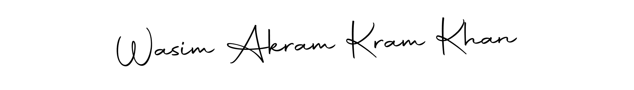 Wasim Akram Kram Khan stylish signature style. Best Handwritten Sign (Autography-DOLnW) for my name. Handwritten Signature Collection Ideas for my name Wasim Akram Kram Khan. Wasim Akram Kram Khan signature style 10 images and pictures png