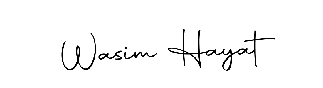 You can use this online signature creator to create a handwritten signature for the name Wasim Hayat. This is the best online autograph maker. Wasim Hayat signature style 10 images and pictures png