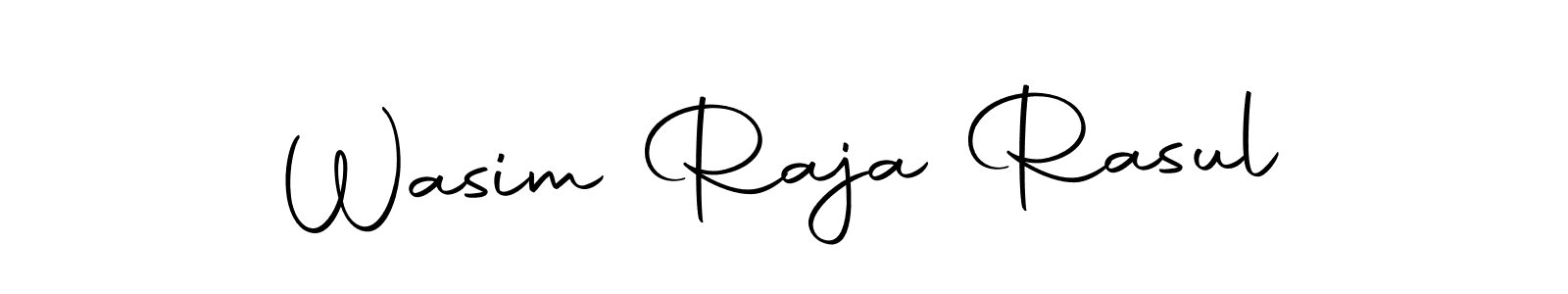 How to make Wasim Raja Rasul signature? Autography-DOLnW is a professional autograph style. Create handwritten signature for Wasim Raja Rasul name. Wasim Raja Rasul signature style 10 images and pictures png