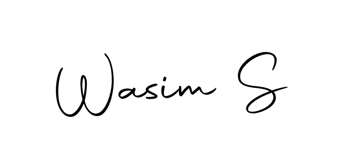 Here are the top 10 professional signature styles for the name Wasim S. These are the best autograph styles you can use for your name. Wasim S signature style 10 images and pictures png