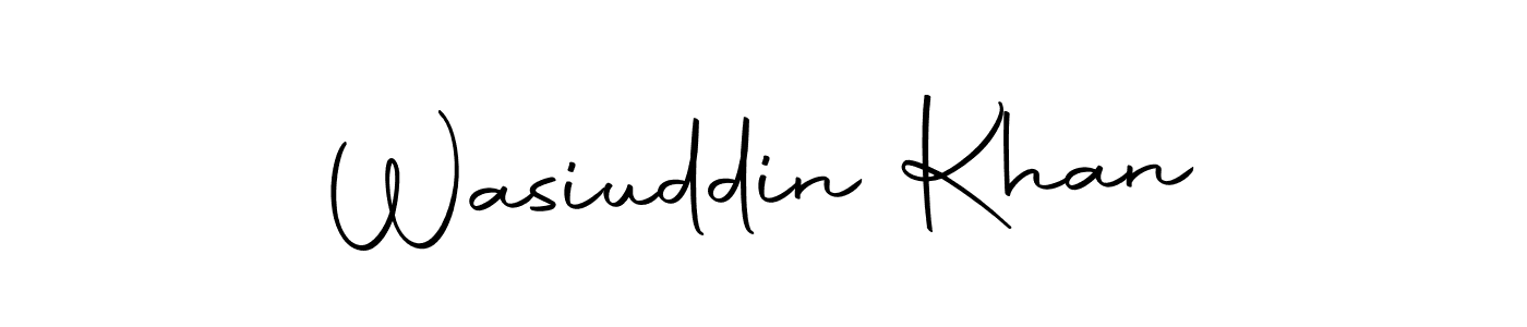 Design your own signature with our free online signature maker. With this signature software, you can create a handwritten (Autography-DOLnW) signature for name Wasiuddin Khan. Wasiuddin Khan signature style 10 images and pictures png