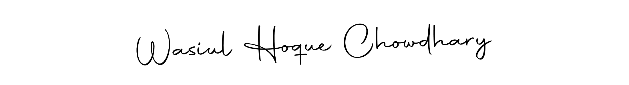 Similarly Autography-DOLnW is the best handwritten signature design. Signature creator online .You can use it as an online autograph creator for name Wasiul Hoque Chowdhary. Wasiul Hoque Chowdhary signature style 10 images and pictures png