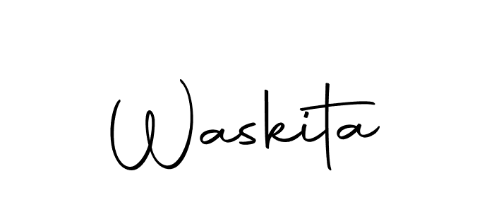 Waskita stylish signature style. Best Handwritten Sign (Autography-DOLnW) for my name. Handwritten Signature Collection Ideas for my name Waskita. Waskita signature style 10 images and pictures png