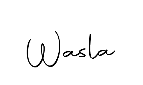 Wasla stylish signature style. Best Handwritten Sign (Autography-DOLnW) for my name. Handwritten Signature Collection Ideas for my name Wasla. Wasla signature style 10 images and pictures png