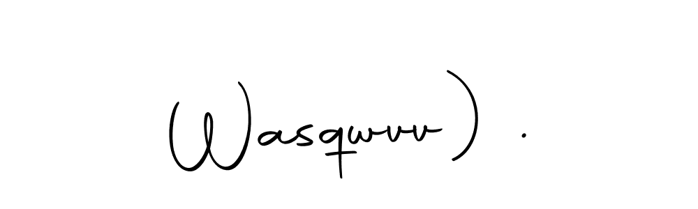 Use a signature maker to create a handwritten signature online. With this signature software, you can design (Autography-DOLnW) your own signature for name Wasqwvv) .. Wasqwvv) . signature style 10 images and pictures png