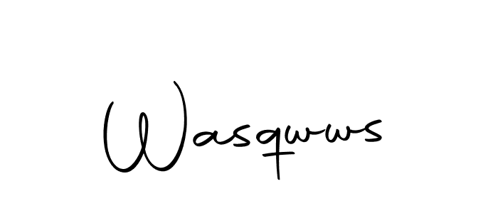 Create a beautiful signature design for name Wasqwws. With this signature (Autography-DOLnW) fonts, you can make a handwritten signature for free. Wasqwws signature style 10 images and pictures png