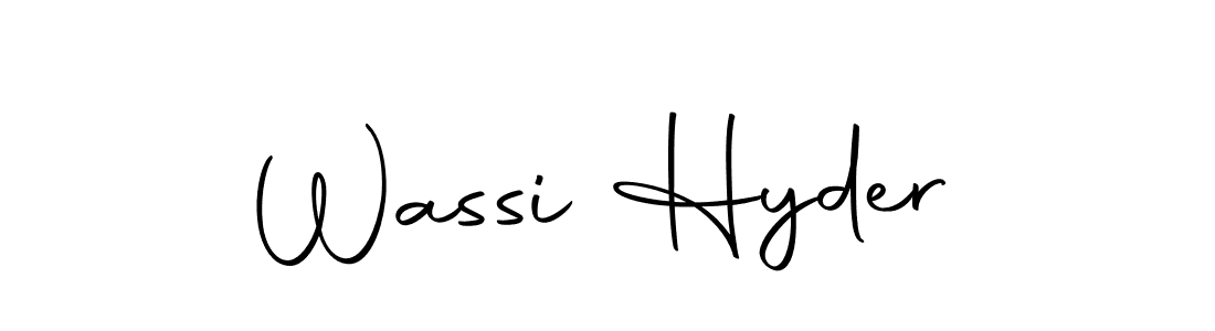 Make a short Wassi Hyder signature style. Manage your documents anywhere anytime using Autography-DOLnW. Create and add eSignatures, submit forms, share and send files easily. Wassi Hyder signature style 10 images and pictures png