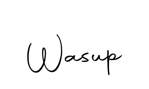 The best way (Autography-DOLnW) to make a short signature is to pick only two or three words in your name. The name Wasup include a total of six letters. For converting this name. Wasup signature style 10 images and pictures png