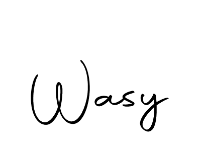 Wasy stylish signature style. Best Handwritten Sign (Autography-DOLnW) for my name. Handwritten Signature Collection Ideas for my name Wasy. Wasy signature style 10 images and pictures png