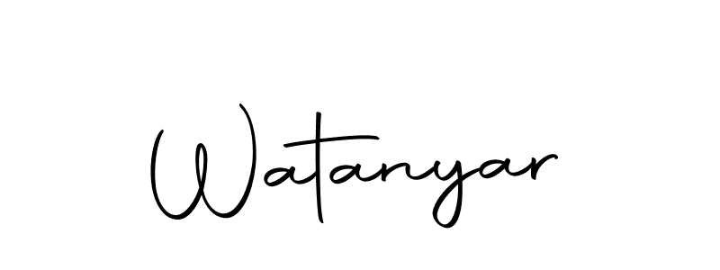 How to make Watanyar name signature. Use Autography-DOLnW style for creating short signs online. This is the latest handwritten sign. Watanyar signature style 10 images and pictures png