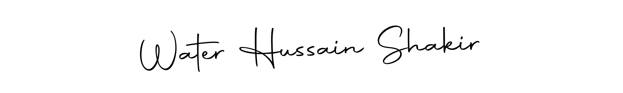 Also we have Water Hussain Shakir name is the best signature style. Create professional handwritten signature collection using Autography-DOLnW autograph style. Water Hussain Shakir signature style 10 images and pictures png